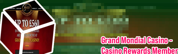 Grand mondial casino sign in